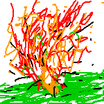 Burning Explosion